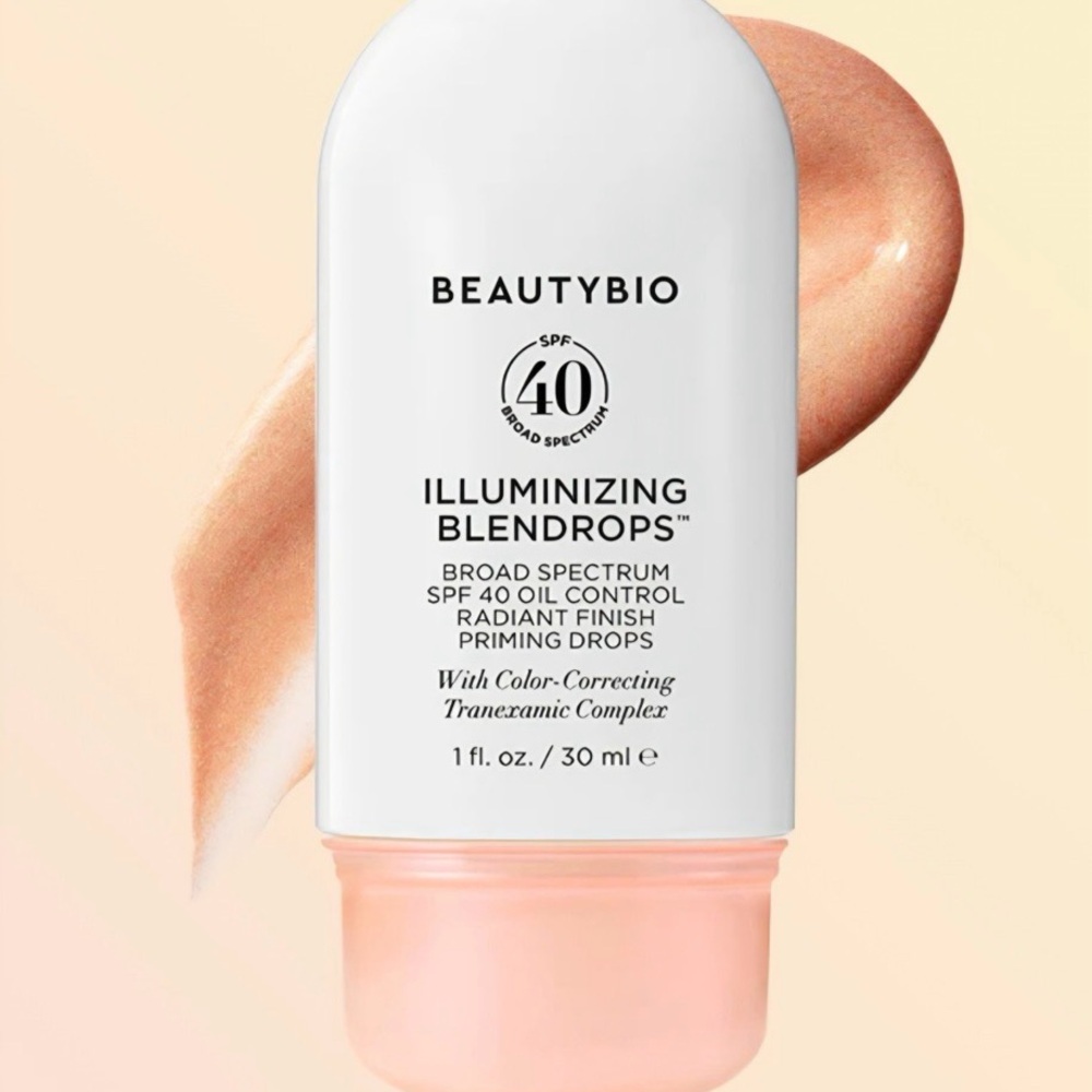 NIB Sealed Beautybio Color-Correcting Perfecting Primer Blendrops SPF46